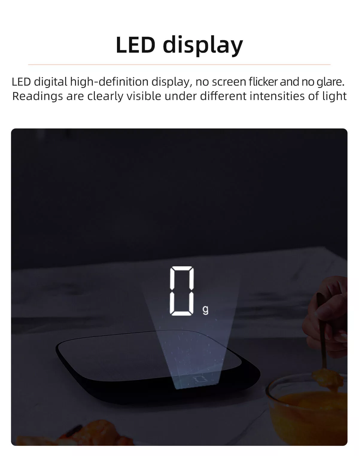 digital weighing scale for food