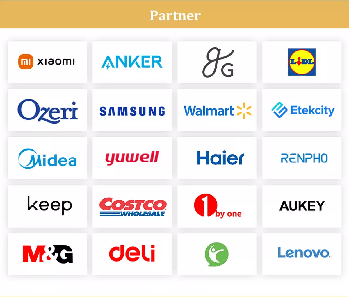 our partners for body fat and weight scales, smart body scales