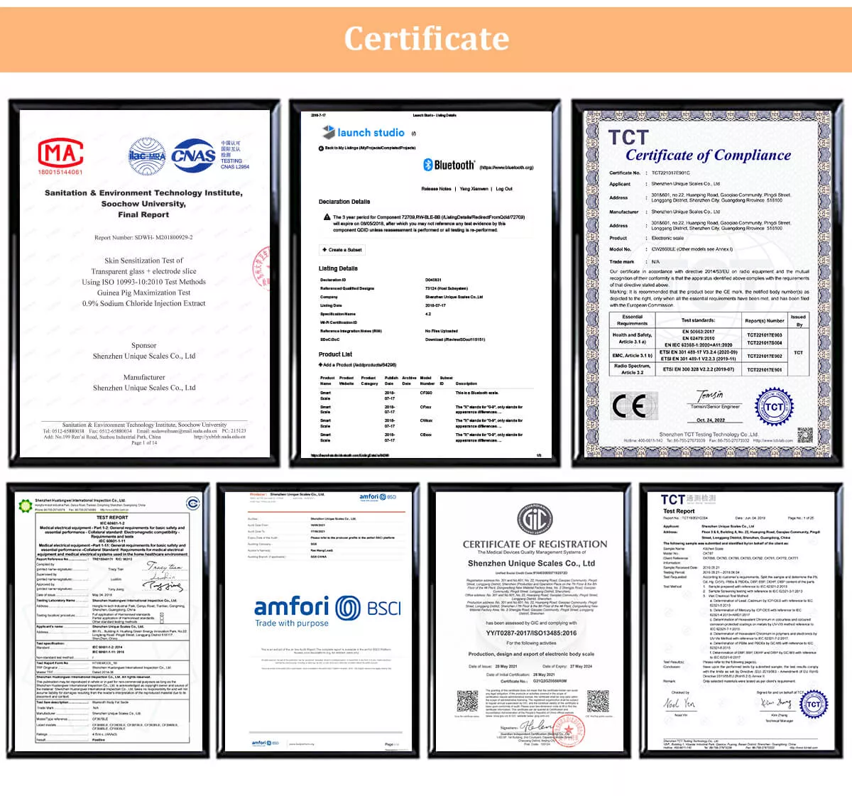 our advantages as smart scales factory