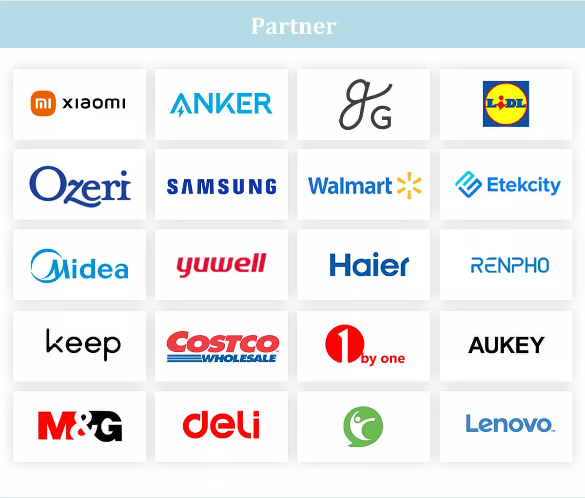 our partners for body fat and weight scales, smart body scales