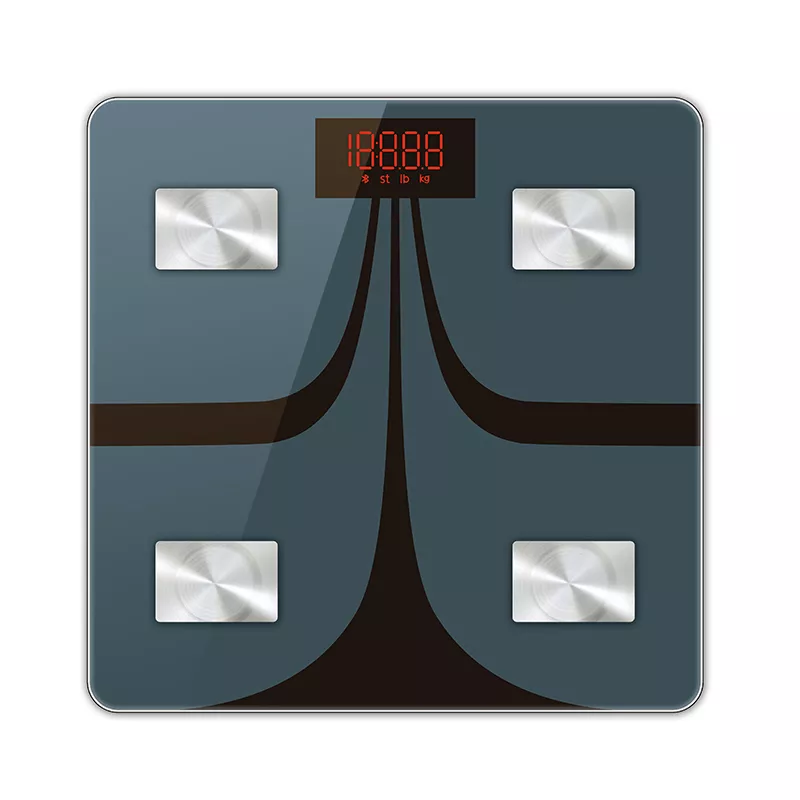 300*300mm high precision electronic best bathroom scale  with body fat personal weighing scale for weight loss 