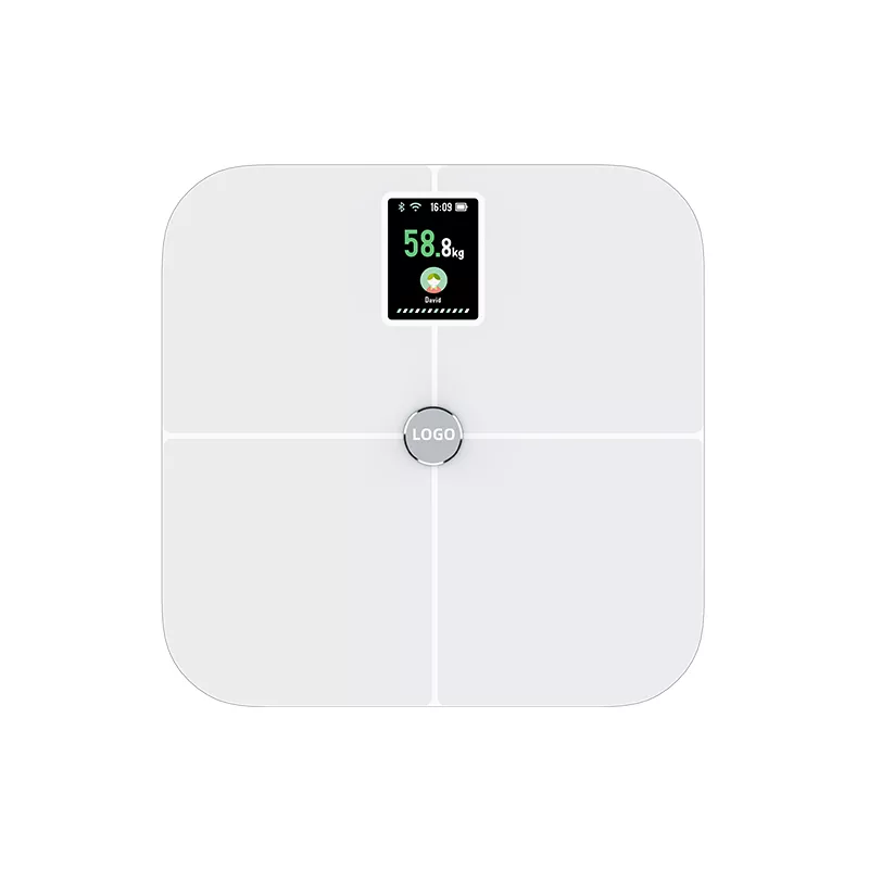 Wholesale best bathroom scales personal smart scale with wifi and bluetooth for body fat analysis 