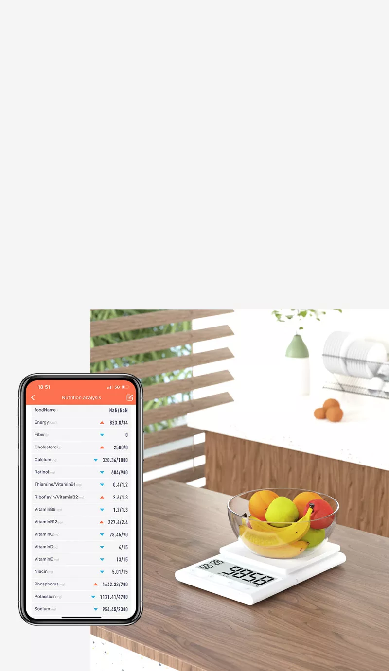 Know The Calories of Every Food By The Supporting of Food Bank APP With 650,000 Different Food.