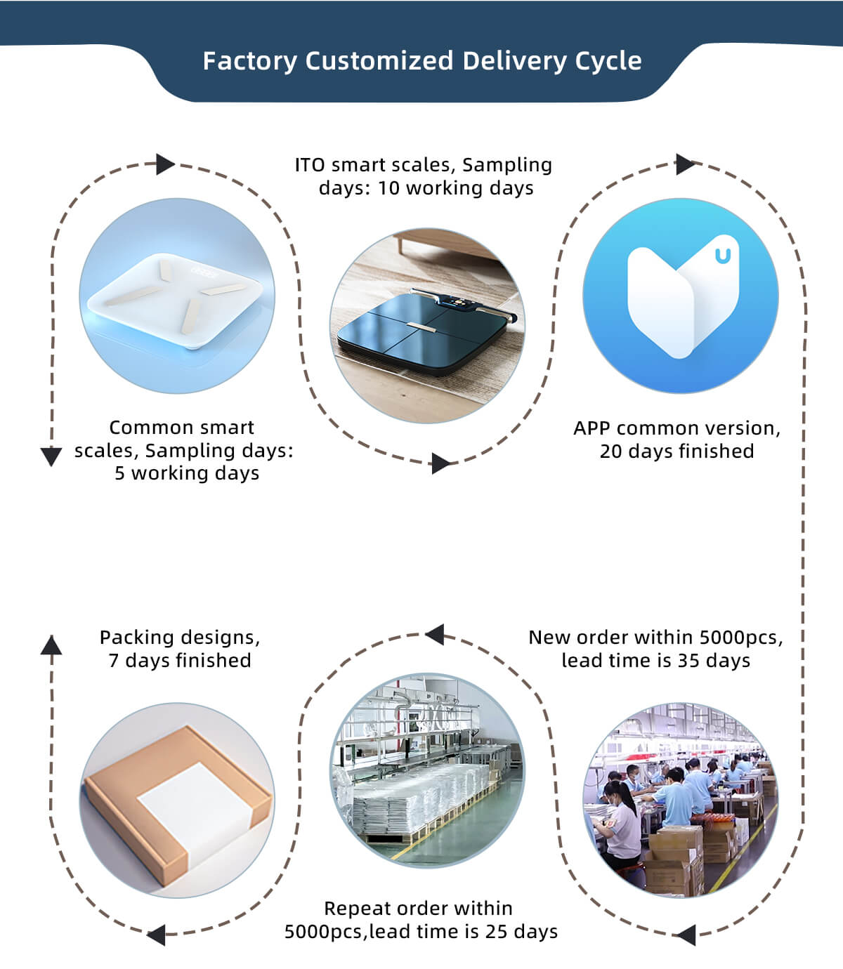 body fat scale customized