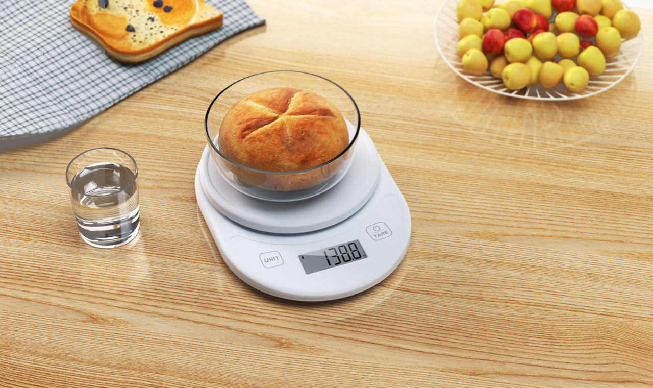 ck825 smart kitchen food scale with bluetooth