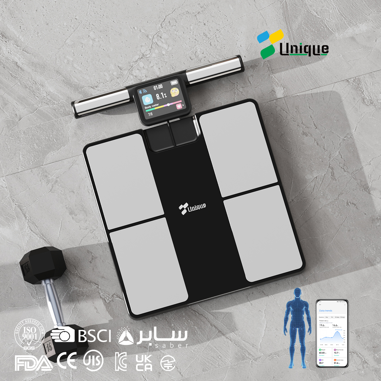 Electrode Strip Body Fat Scale