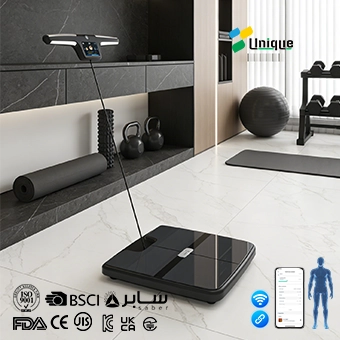 8 Electrode Full-Body Fat Scale